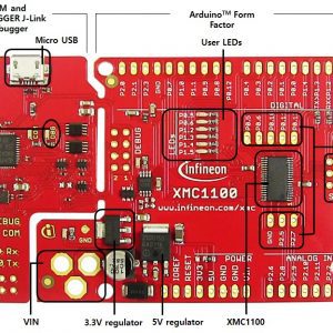 Figure 1. XMC1100 CPU Card for Arduino