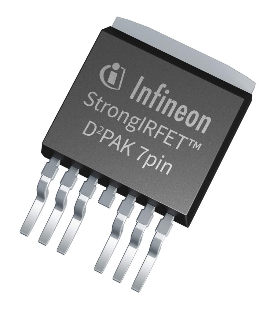 인피니언, 배터리 구동 애플리케이션 위한 D2PAK 7pin+ 패키지 StrongIRFET MOSFET 출시 다보코퍼레이션(주)